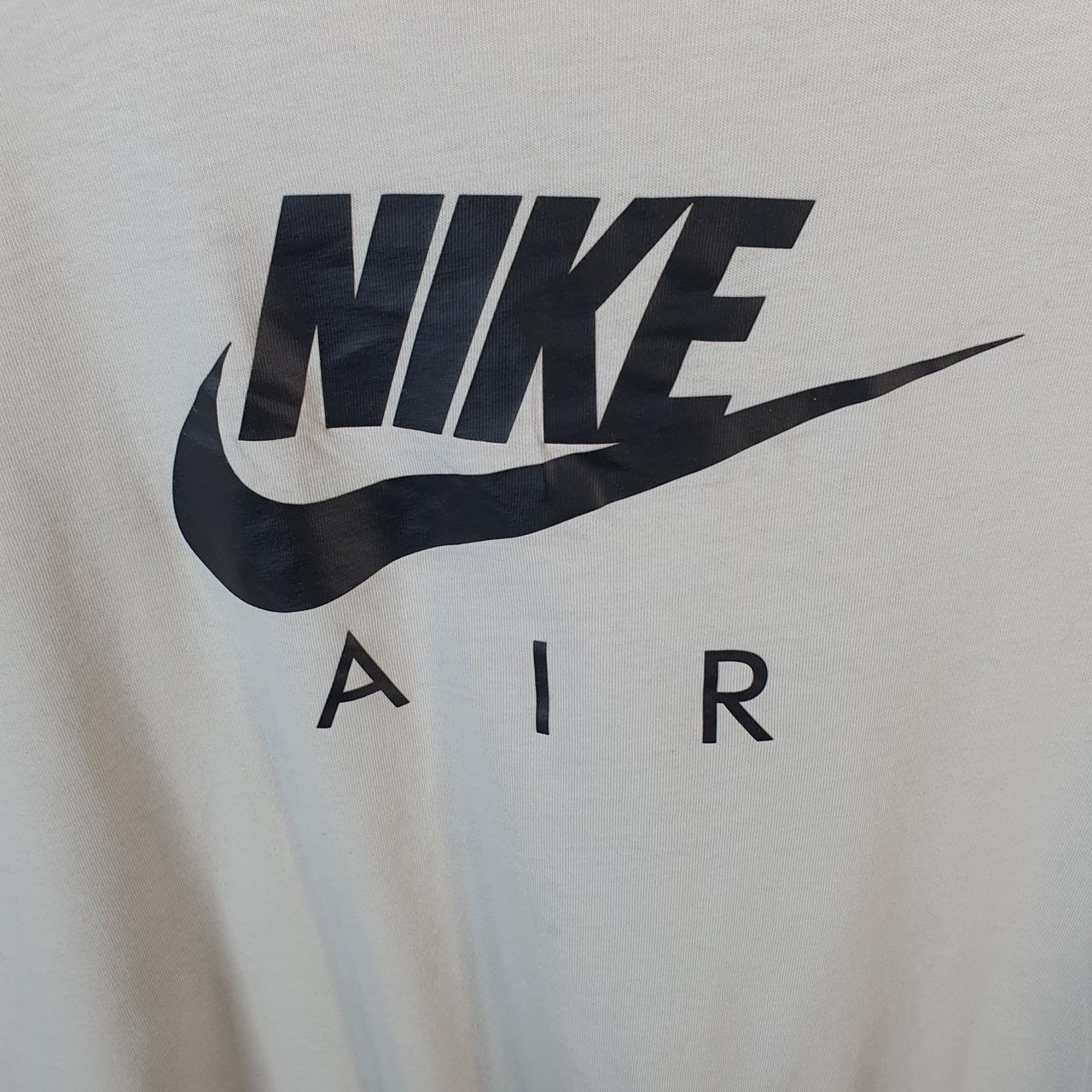 Vintage Nike Air Spellout T Shirt Men’s Small White Logo Swoosh Athletic