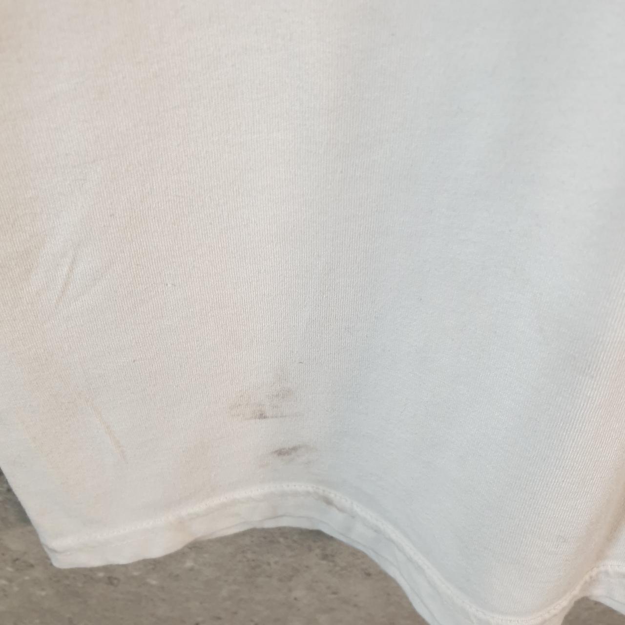 Vintage Puma Spellout T Shirt Womens XL White Sports Logo Athletic