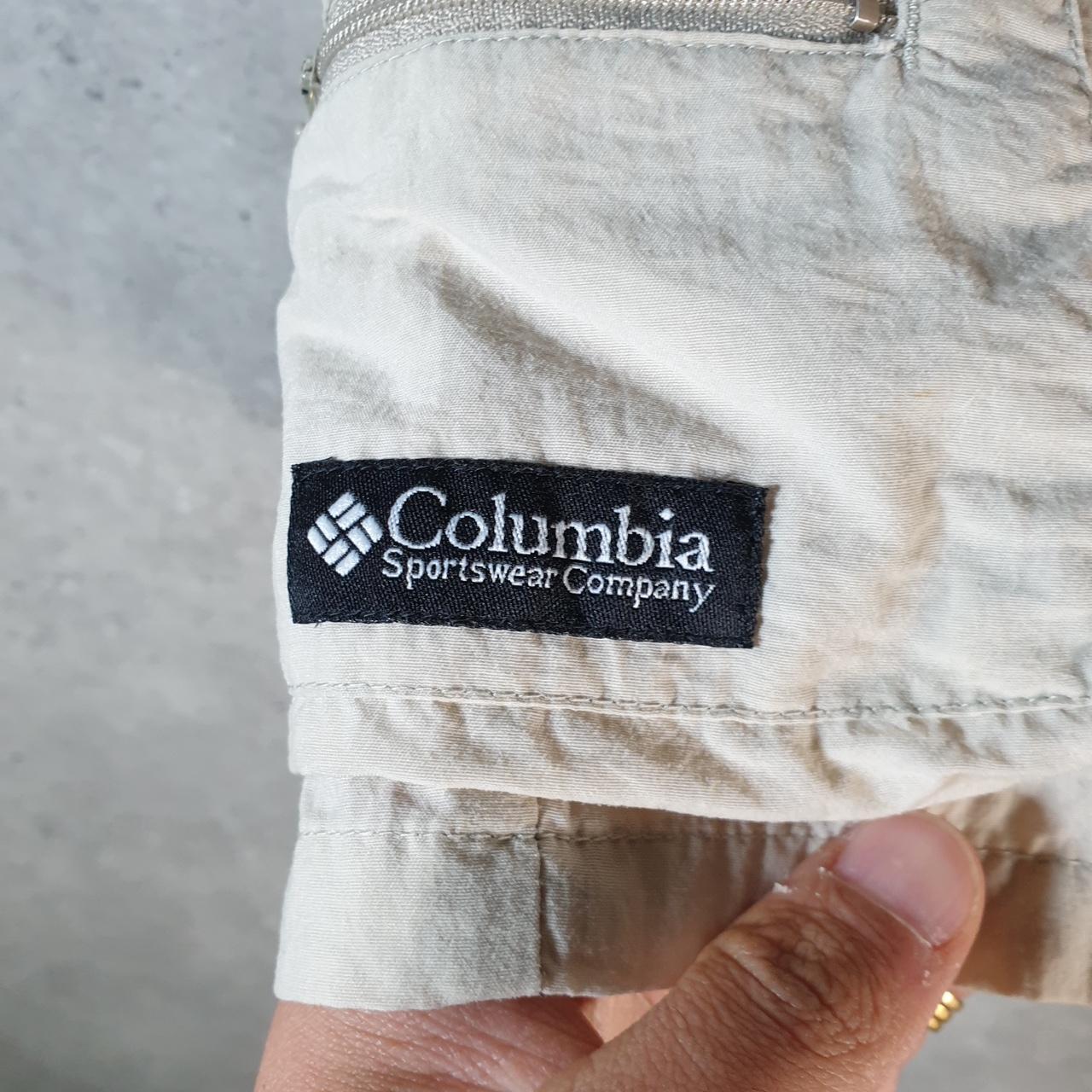 Vintage Columbia Performance Fishing Gear Shorts Men’s Small Brown Athletic Hiking
