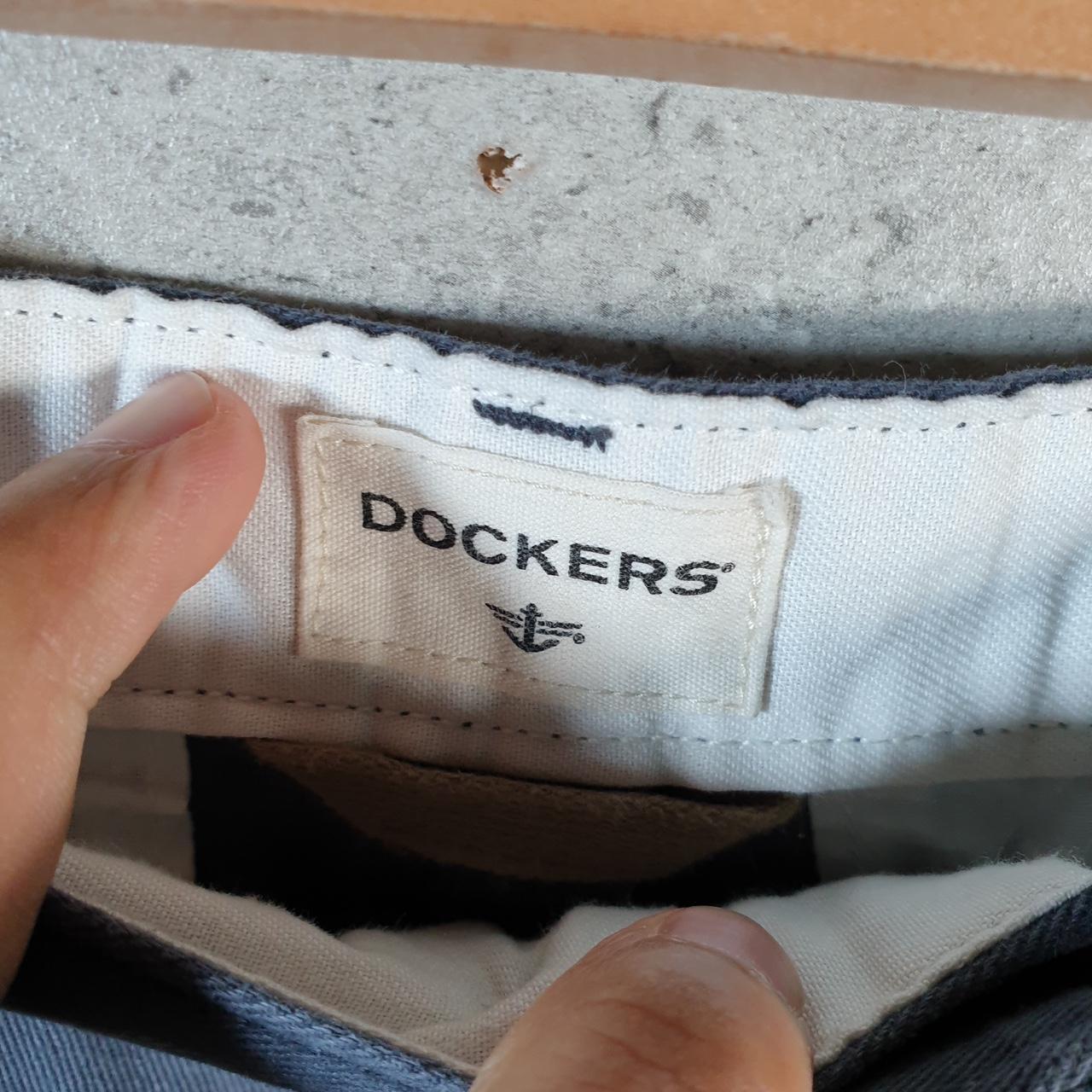 Vintage Dockers Chino Shorts Jorts Cargo Men’s W36 Grey Baggy Cotton
