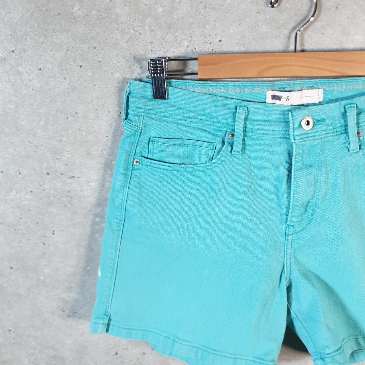 Vintage Levi’s Baggy Shorts Jorts Cargo Womens W29 Blue relaxed Denim