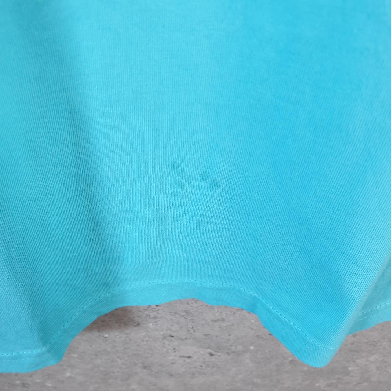 Vintage Ralph Lauren Polo T Shirt Womens XL Blue Embroidered Pony Classic Fit C8620