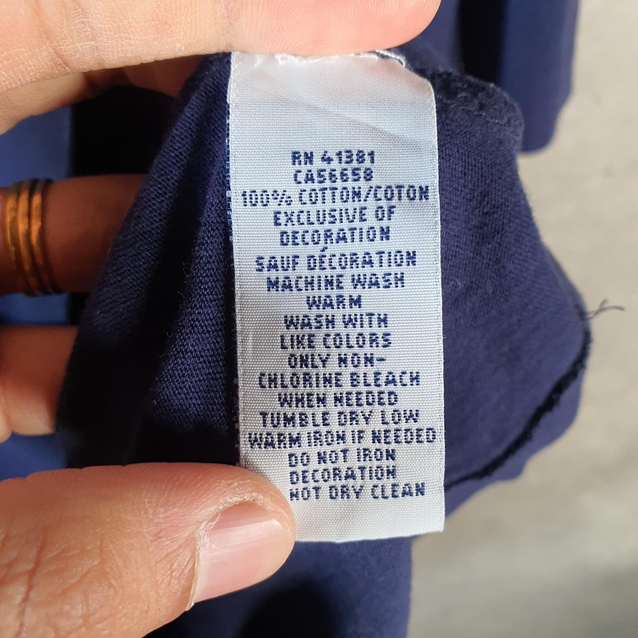 Vintage Ralph Lauren Polo Sport T Shirt Men’s XL Blue Classic Fit Embroidered Pony C8669