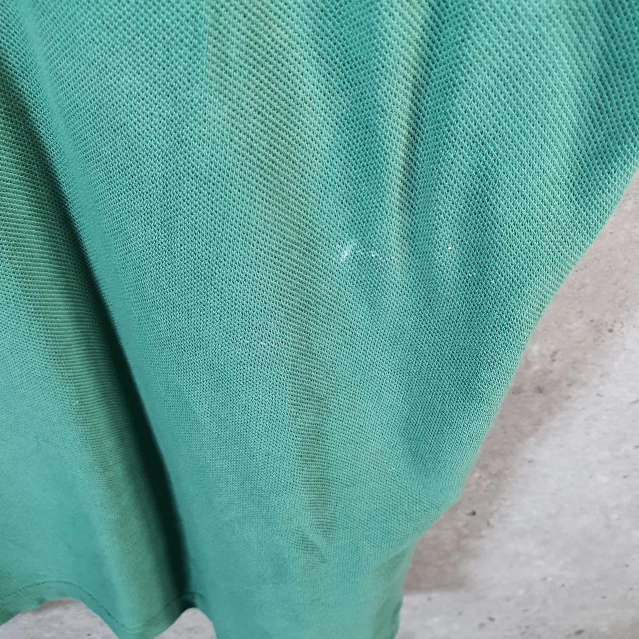 Vintage Tommy Hilfiger Polo Shirt Womens Medium Green Classic Fit Embroidered Logo