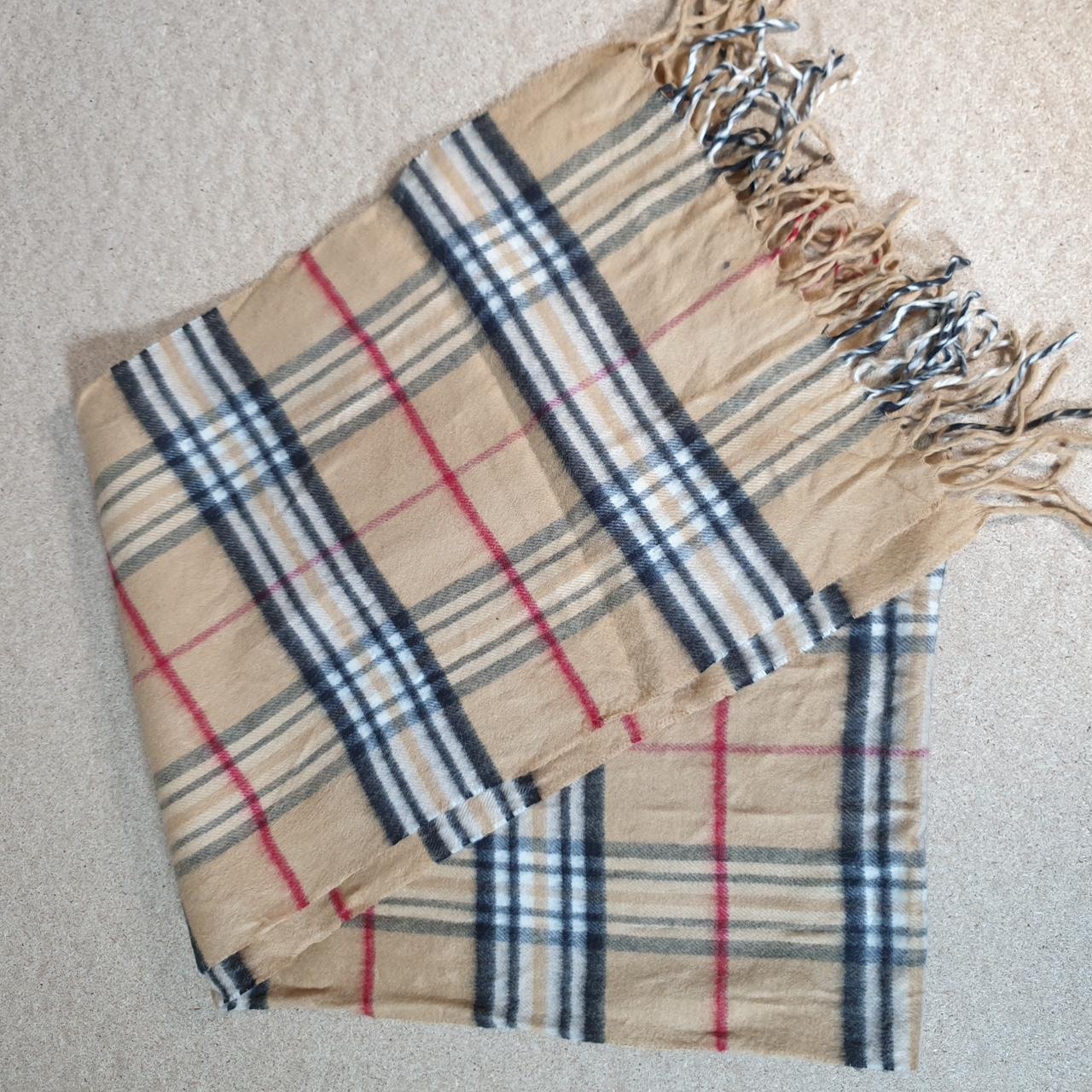 Tartan Nova Check Checkered Scarf