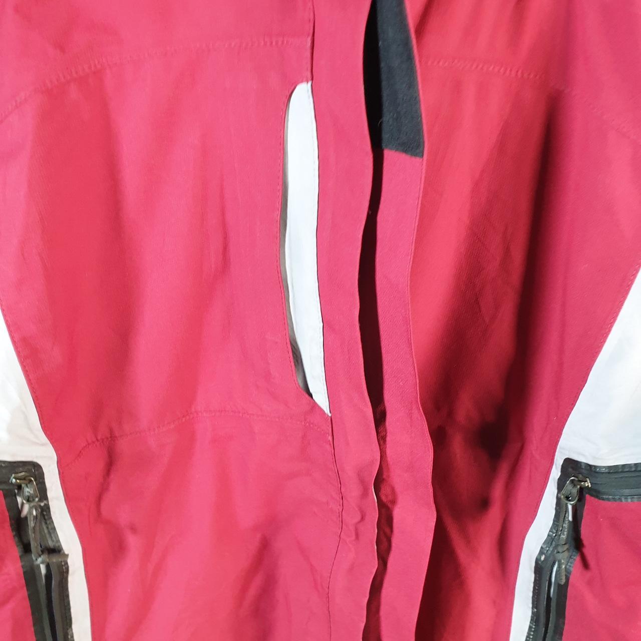 Vintage L.L. Bean Outdoors Nylon Jacket Womens Large Red Waterproof