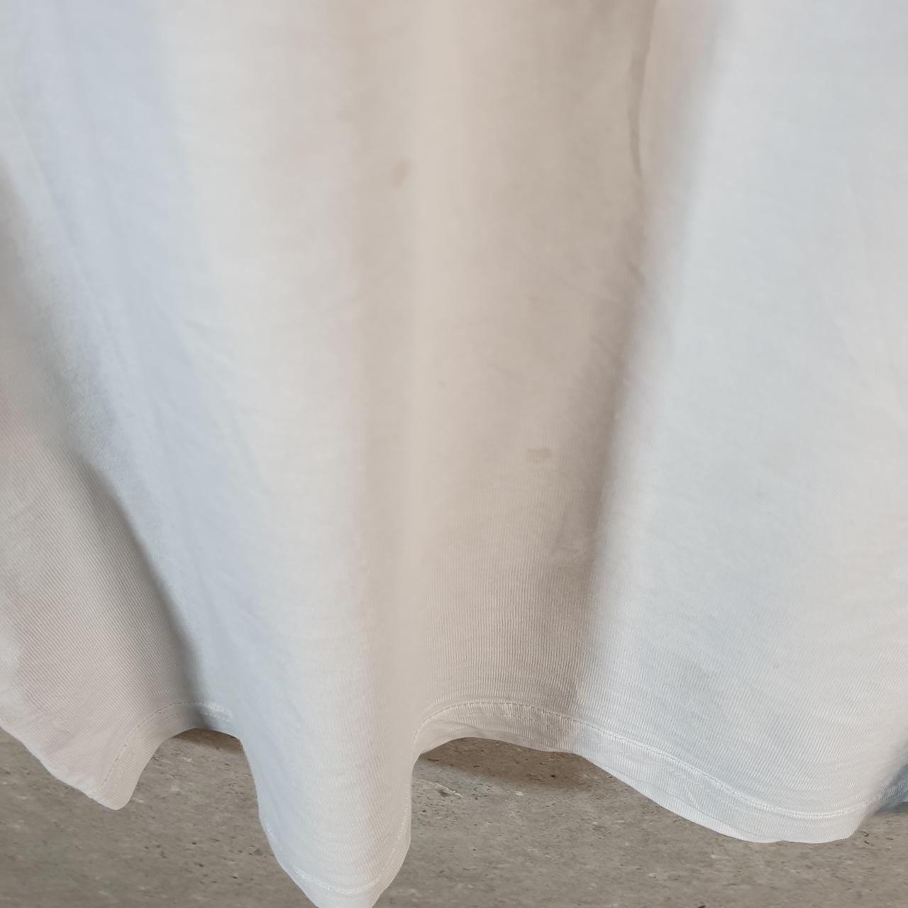 Vintage Levis Spellout T Shirt Shirt Mens Medium White Logo Athletic Slim Fit