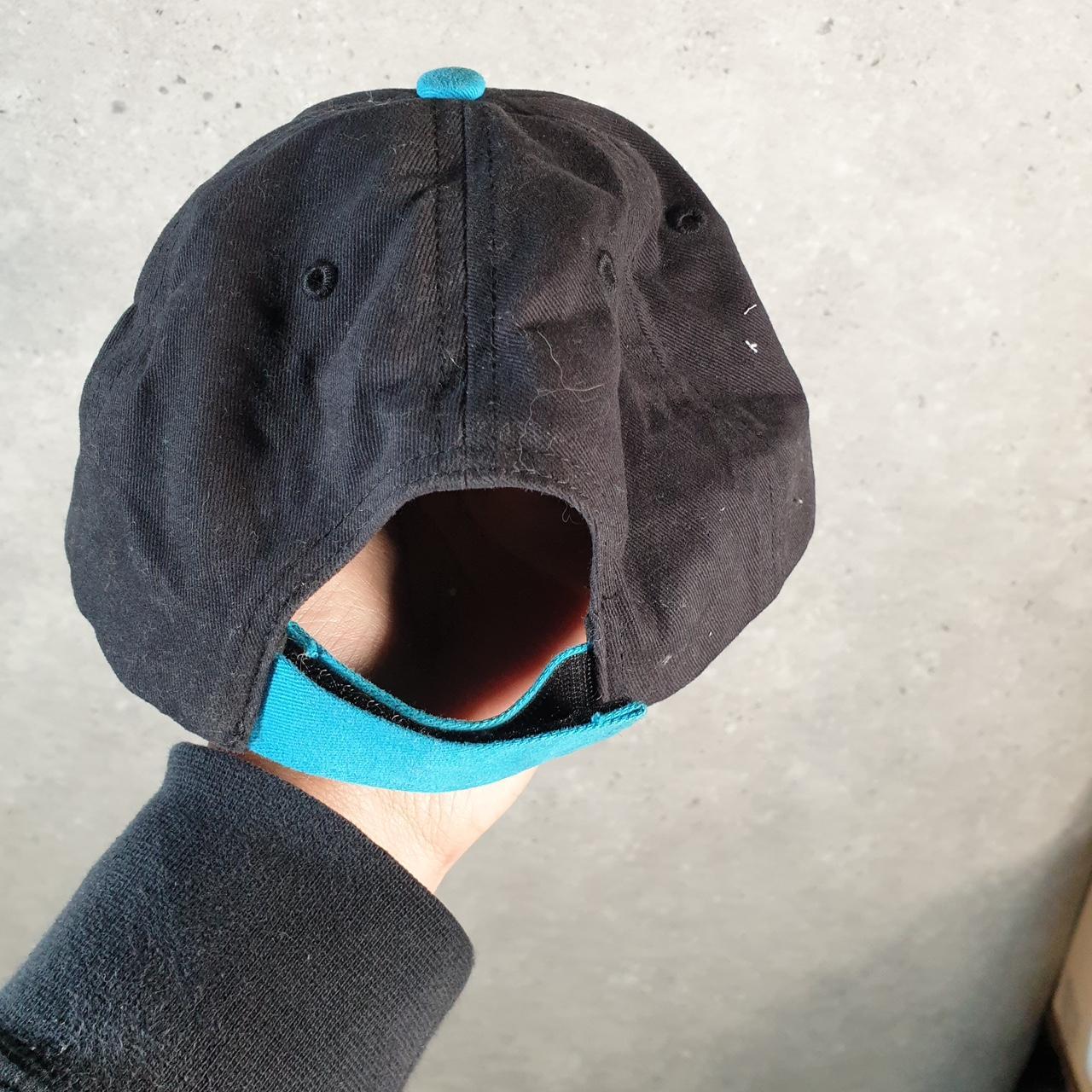 Vintage NFL Carolina Panthers Cap Kids Adjustable USA Spellout Athletic C8509