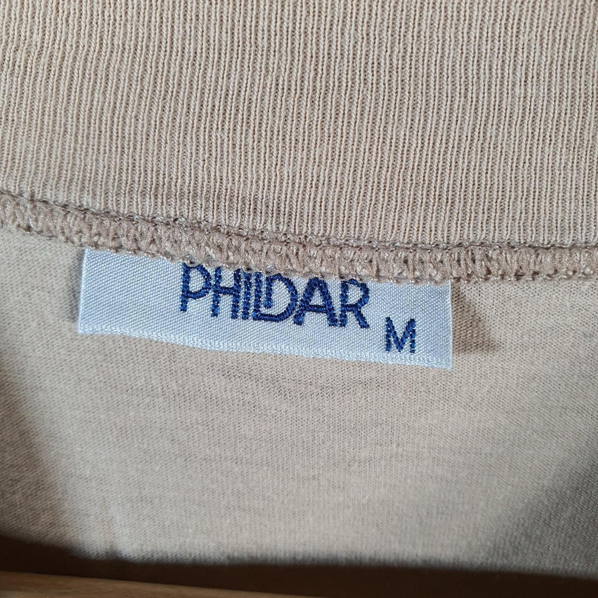 Vintage Phildar Hieroglyphics Egyptian 90s USA Single Stitch T Shirt Men’s Medium Beige