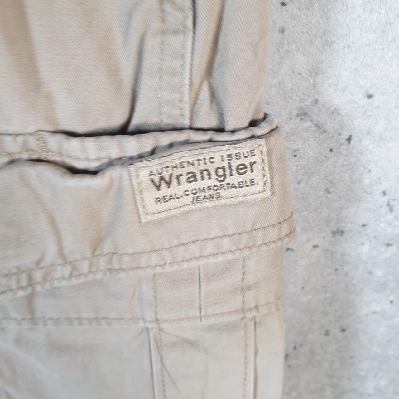 Vintage Wrangler Chino Shorts Jorts Cargo Men’s W30 Brown Baggy Cotton