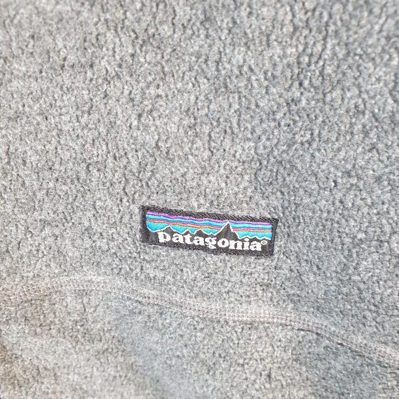 Vintage Patagonia Lightweight 90s USA Fleece Full Zip Sweatshirt Mens XL Grey