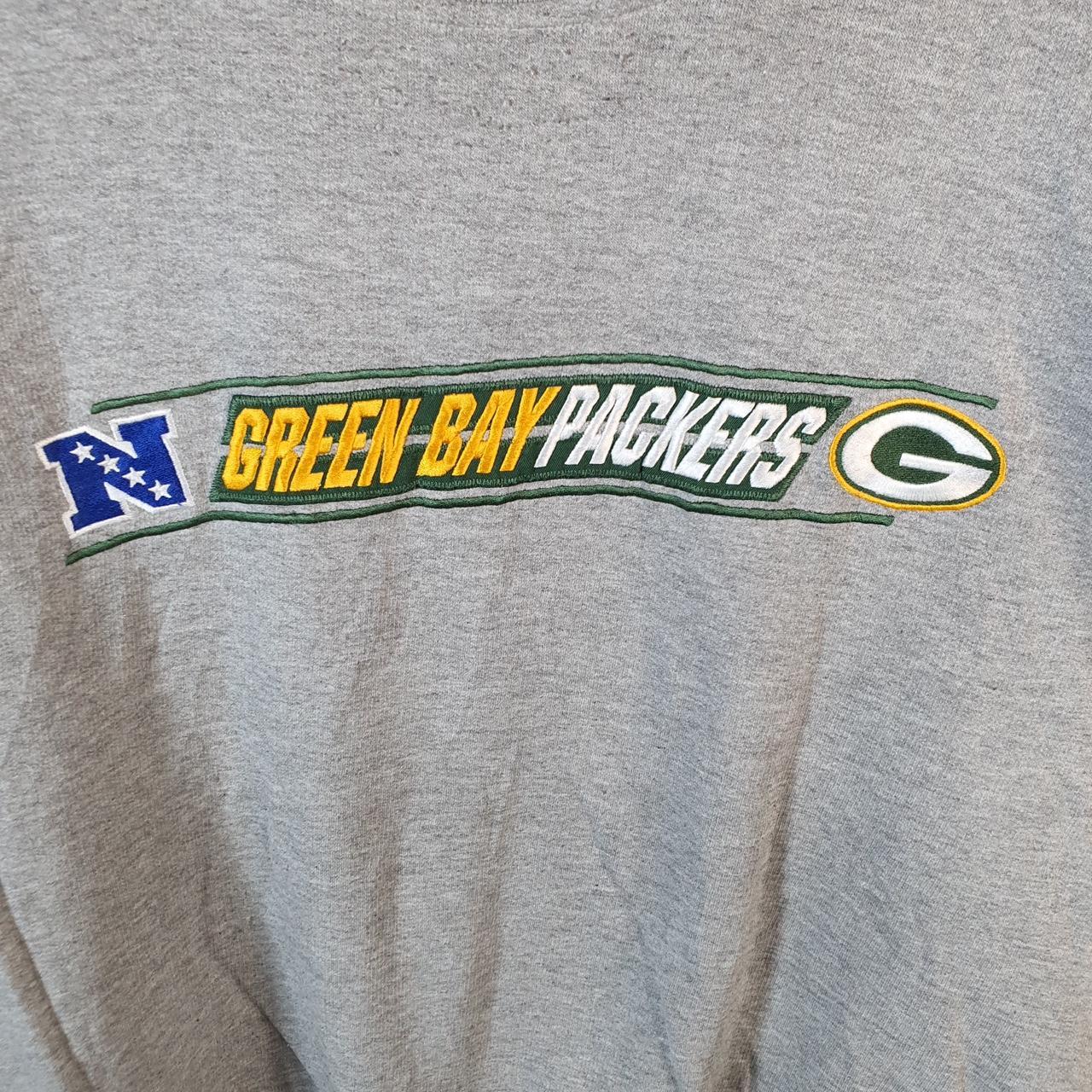 Vintage NFL Green Bay Packers Sweatshirt Men’s XL Grey Embroidered Pro Sport USA