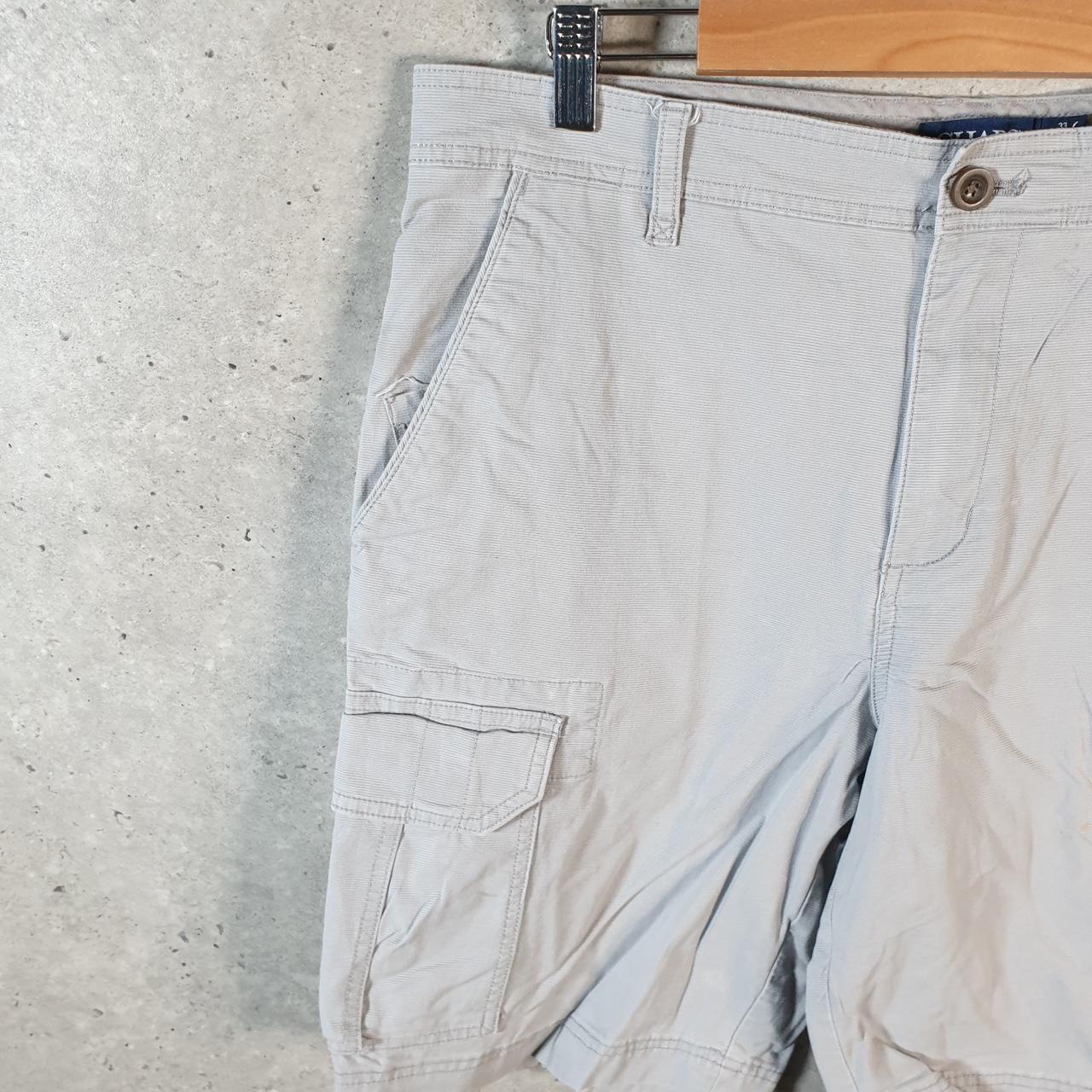 Vintage Chaps Ralph Lauren Polo Shorts Jorts Cargo Men’s W33 Blue Baggy Cotton