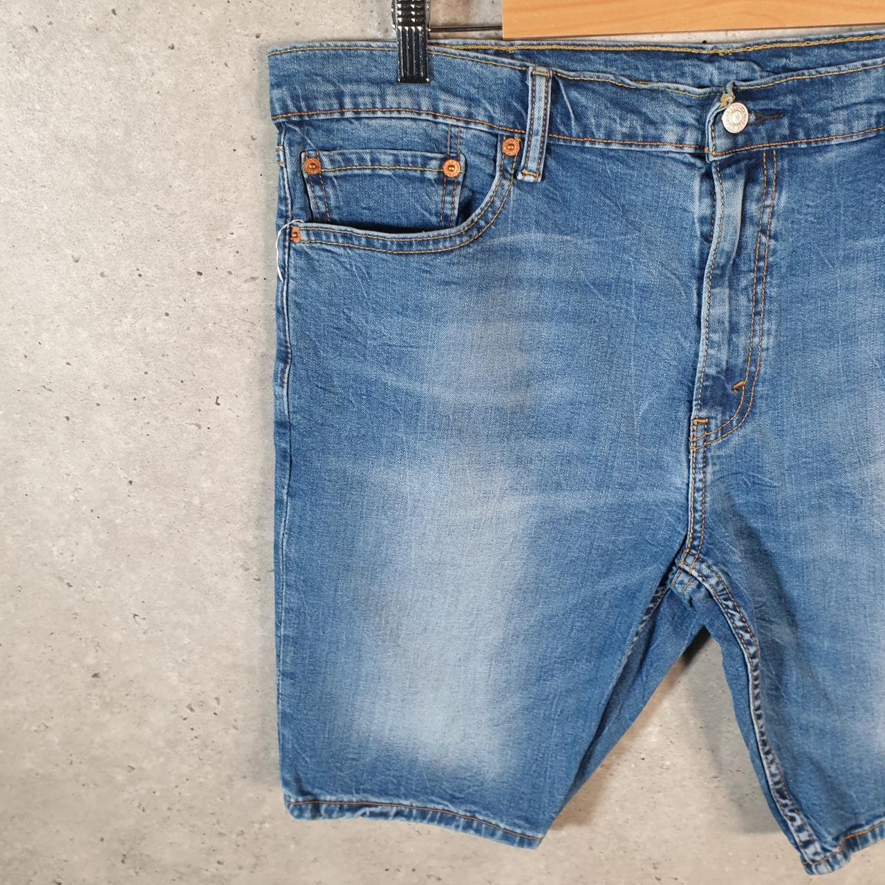 Vintage Levi’s 511 Baggy Shorts Jorts Cargo Men’s W40 Blue Relaxed Denim