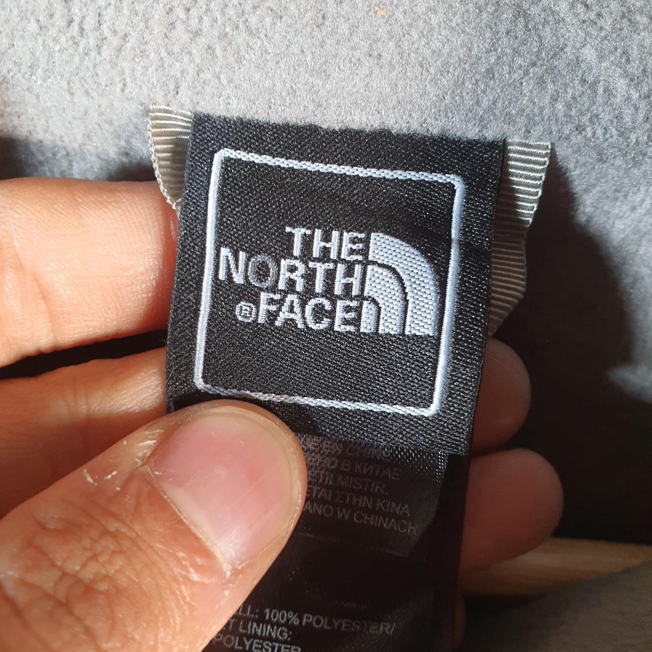 Vintage The North Face TNF Fleece Sweatshirt  Youth XL Grey Full Zip Logo