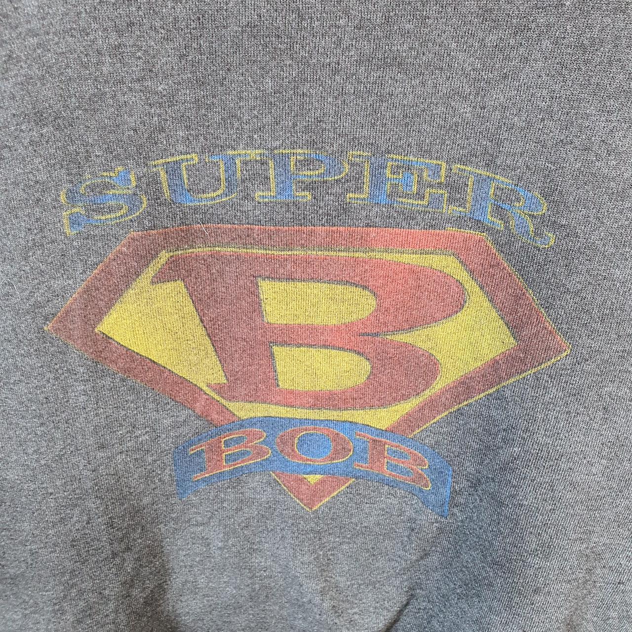 Vintage Lee Heavyweight Sweatshirt Men’s Large Grey USA Super Bob Embroidered