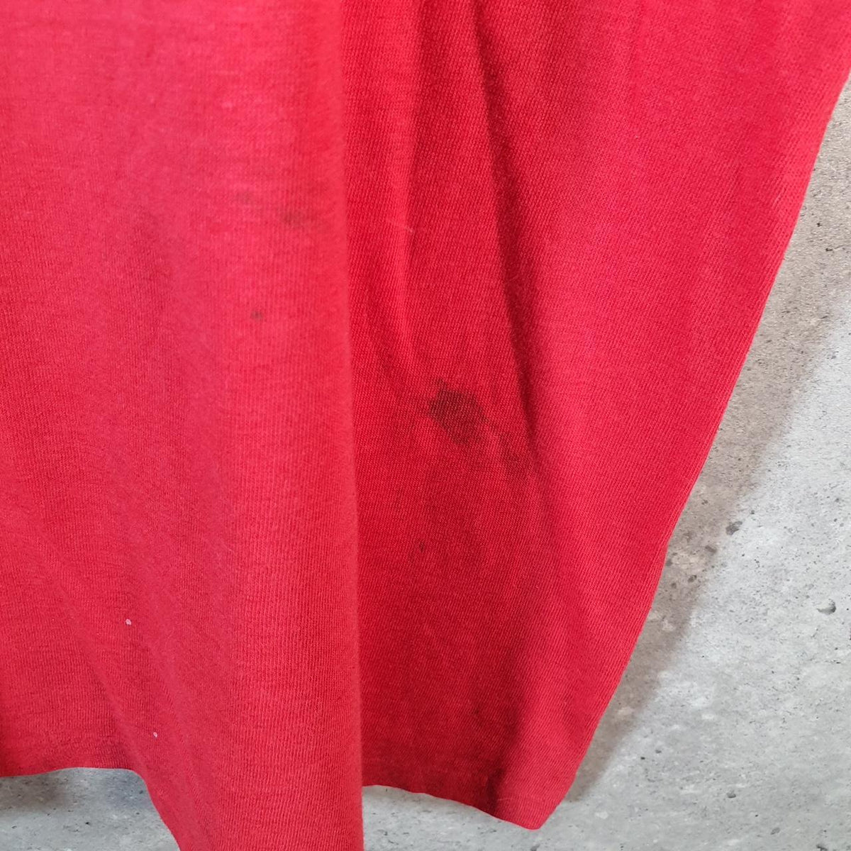 Vintage Air Force 3703 BMTS 90s USA Single Stitch T Shirt Men’s Large Red C7967