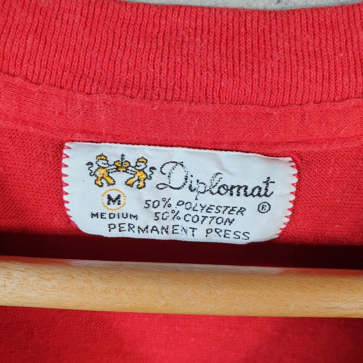 Vintage Diplomat 2 Dead Rats Cats 90s Graphic USA Single Stitch T Shirt Men’s Medium Red