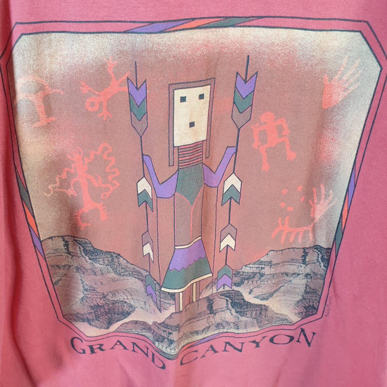 Vintage Prairie Mountain Grand Canyon 90s USA Single Stitch T Shirt Men’s Large Red