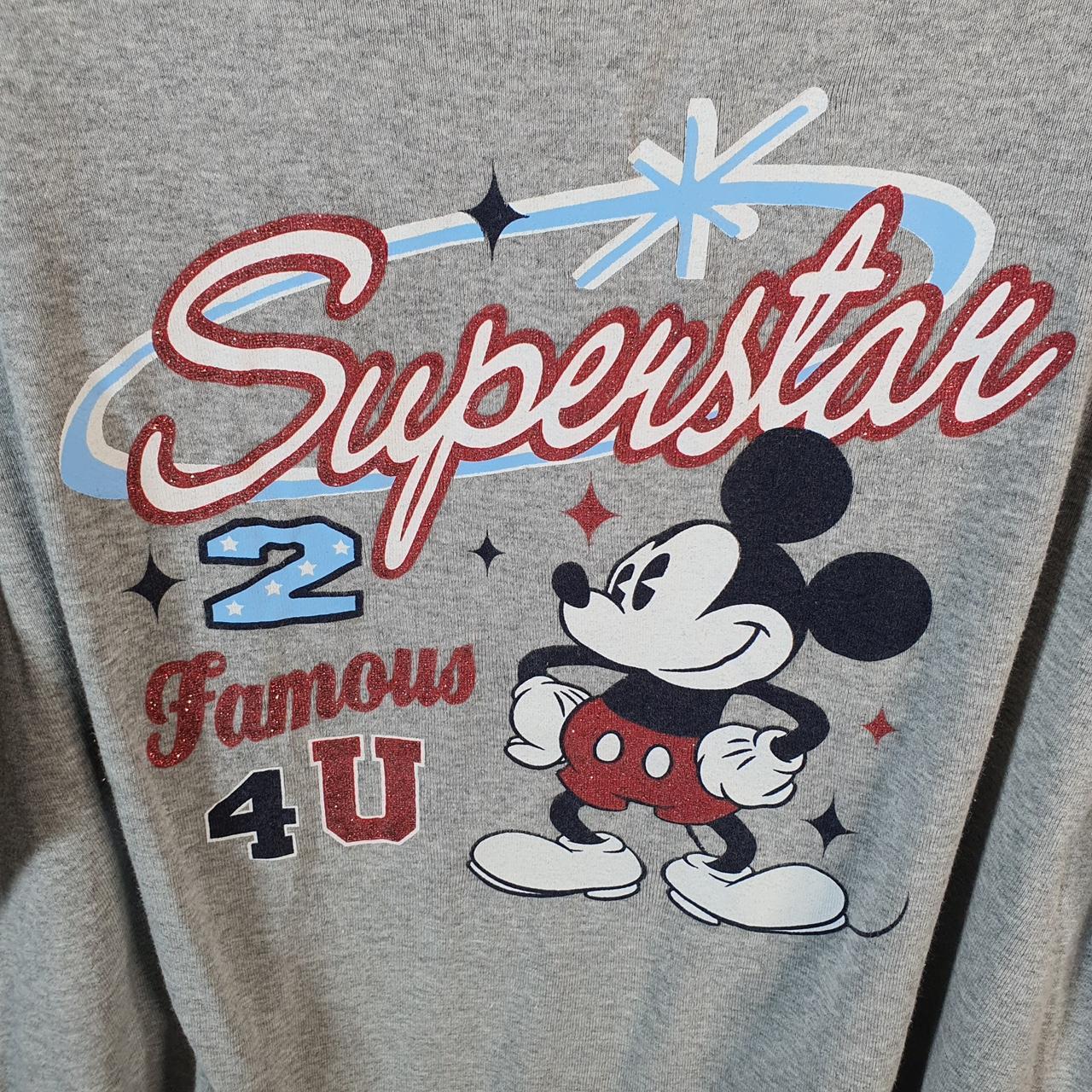 Vintage Disney Land Mickey Mouse T Shirt Men’s XS Grey Graphic Cartoon