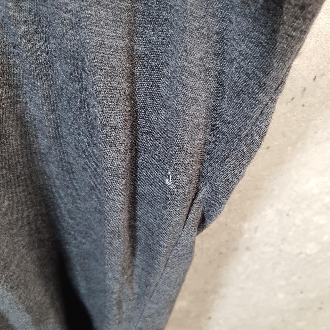 Vintage Adidas Spellout T Shirt Men’s Small Grey Three Stripes Logo Athletic