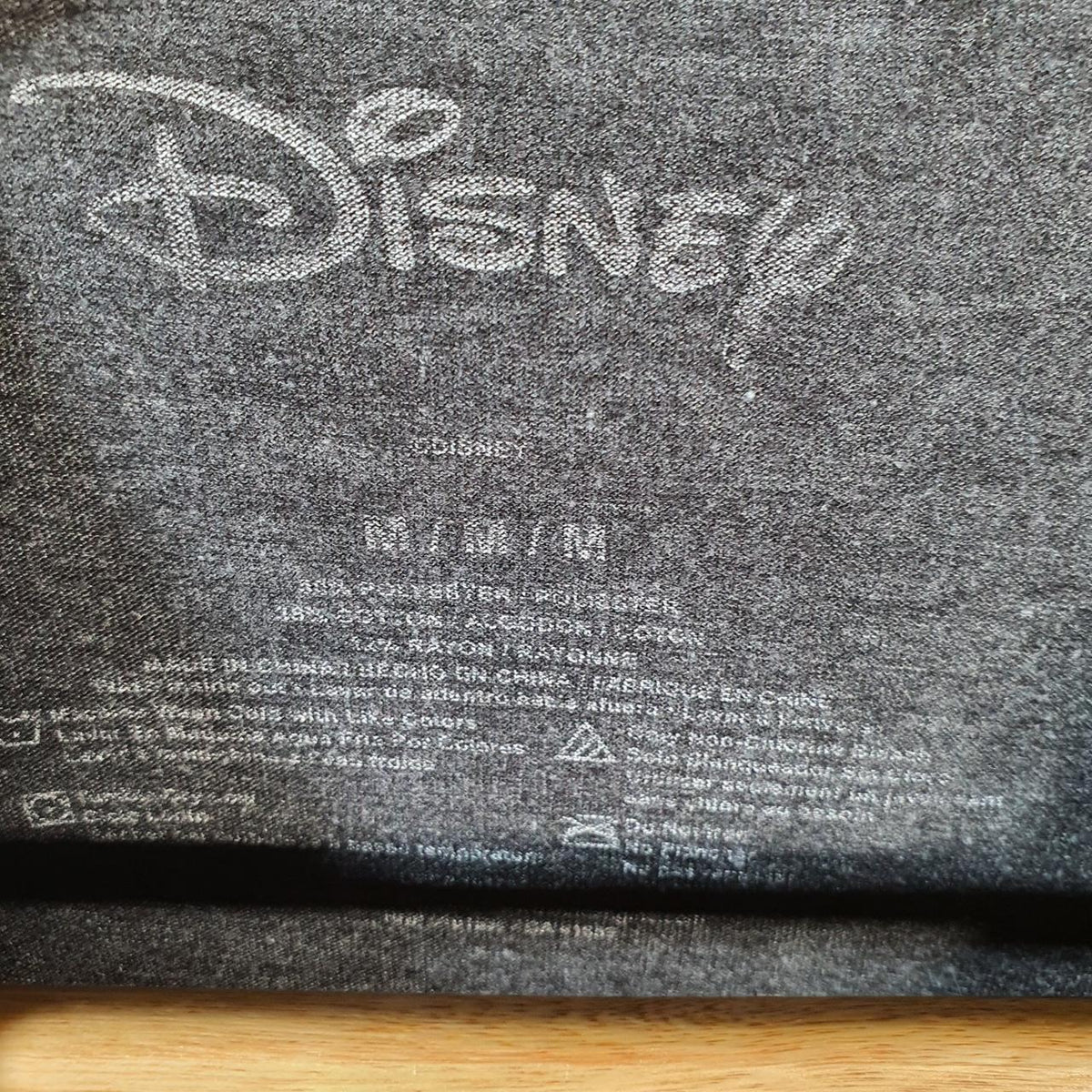 Vintage Disney Land Mickey Mouse T Shirt Shirt Men’s  Medium Grey Graphic Cartoon C9724
