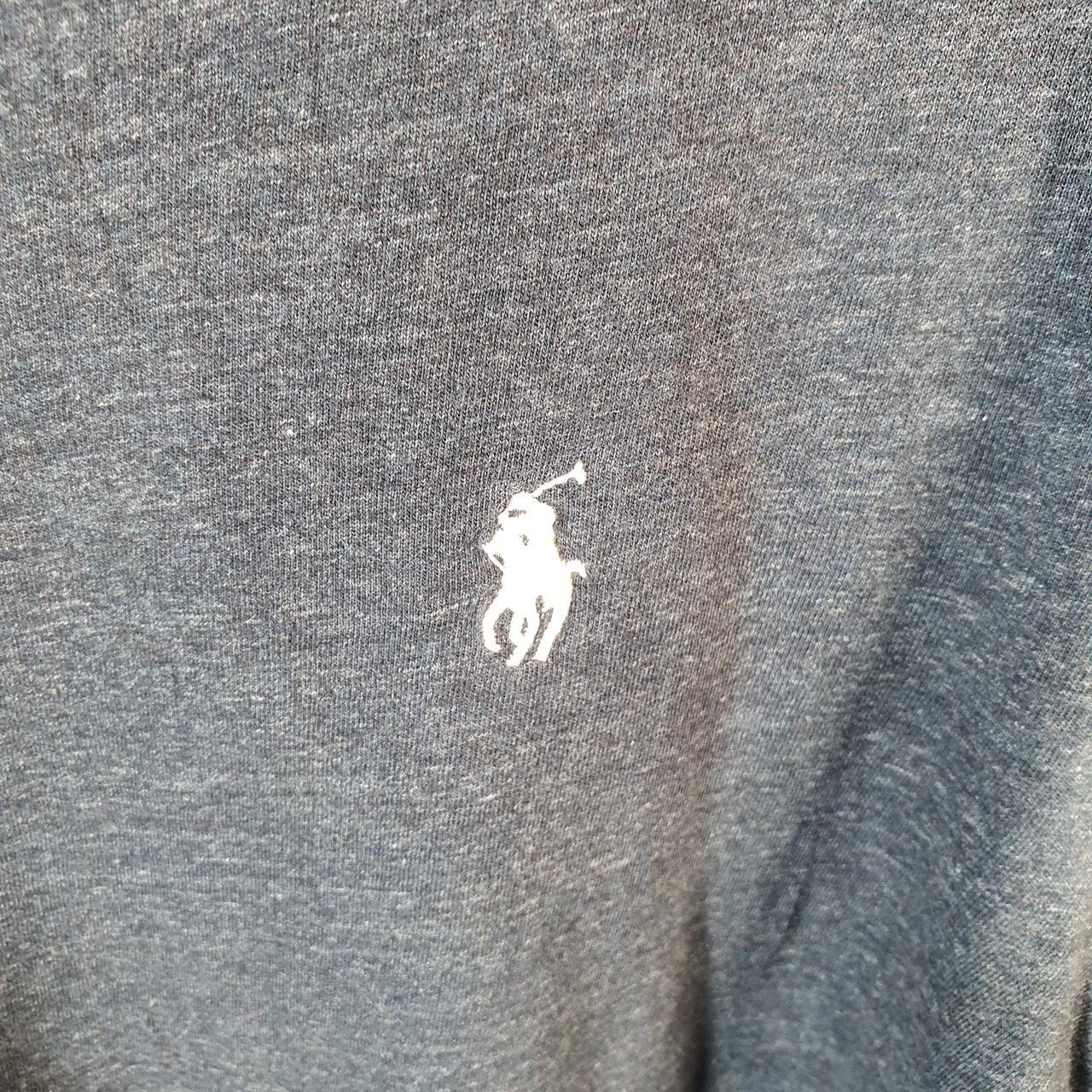 Vintage Ralph Lauren Polo T Shirt Men’s Small Blue Embroidered Custom Fit Pony