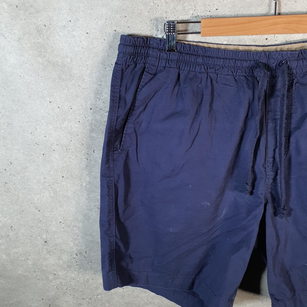 Vintage Chaps Ralph Lauren Polo Shorts Jorts Cargo Men’s XL Navy Blue Baggy Cotton