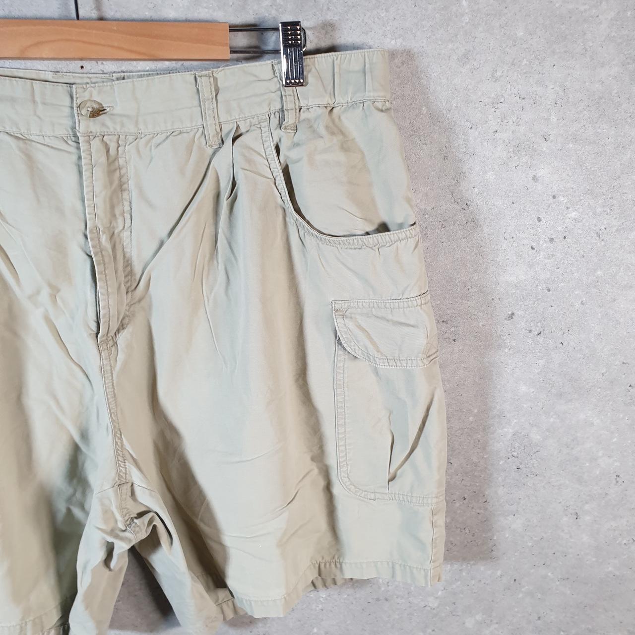 Vintage Columbia Carpenter Shorts Jorts Cargo Men’s W40 Brown Athletic Hiking Baggy