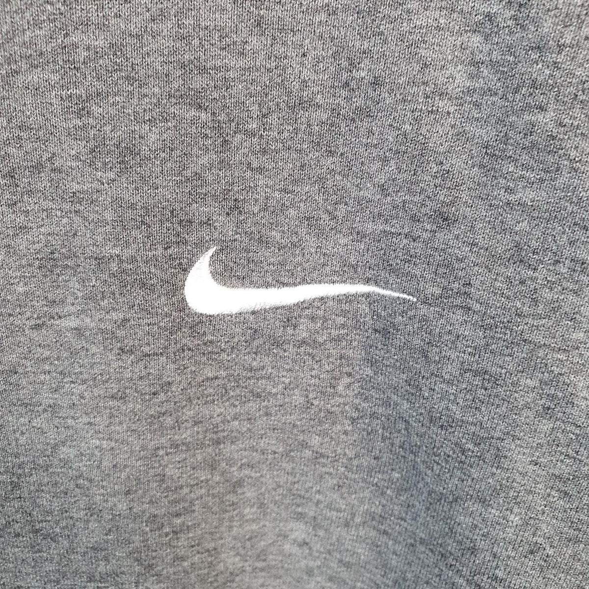 Vintage Nike Club Sweatshirt Men’s Medium Grey Swoosh Y2K Pullover Logo