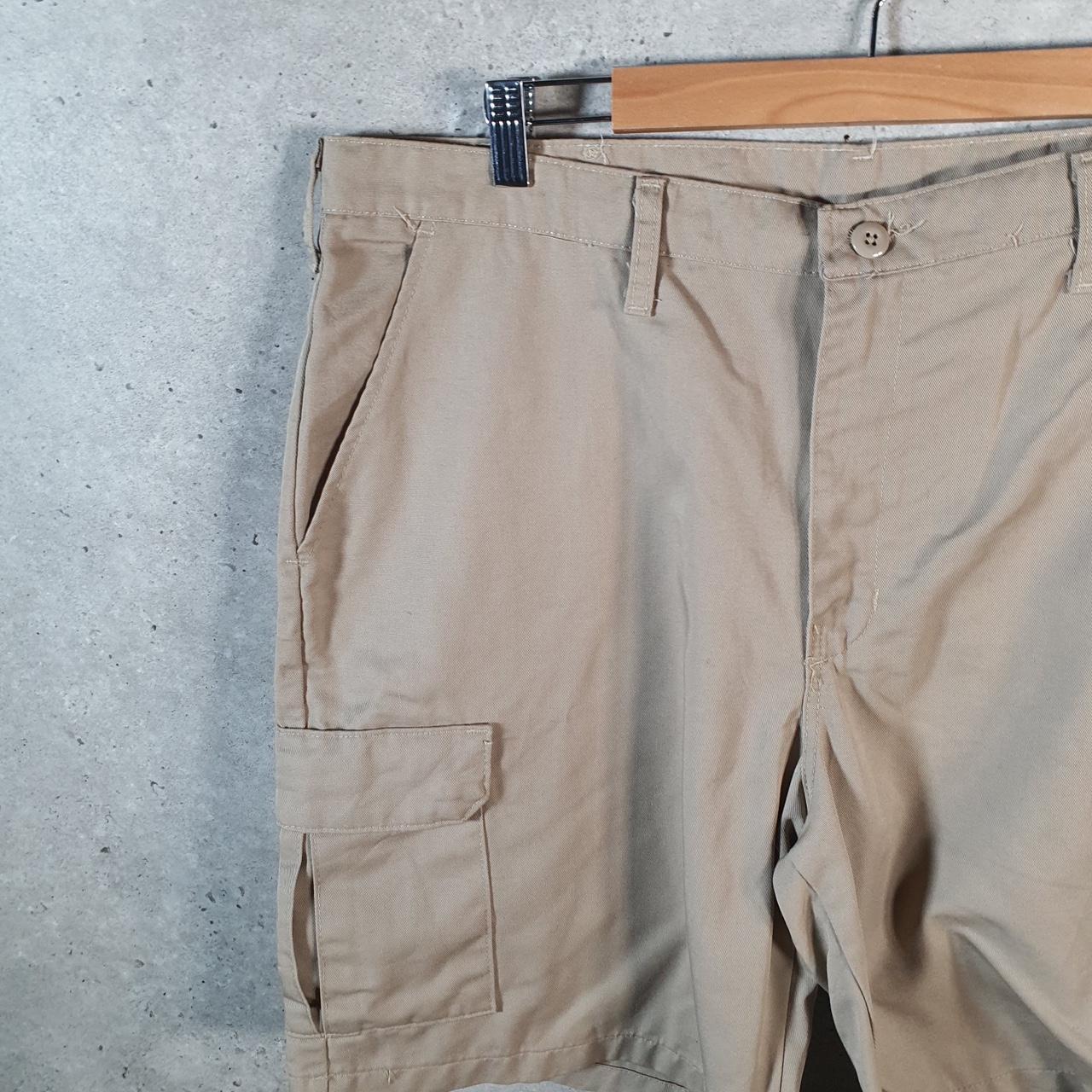 Vintage Red Kap Chino Shorts Jorts Cargo Men’s W38 Brown Baggy Cotton A4453