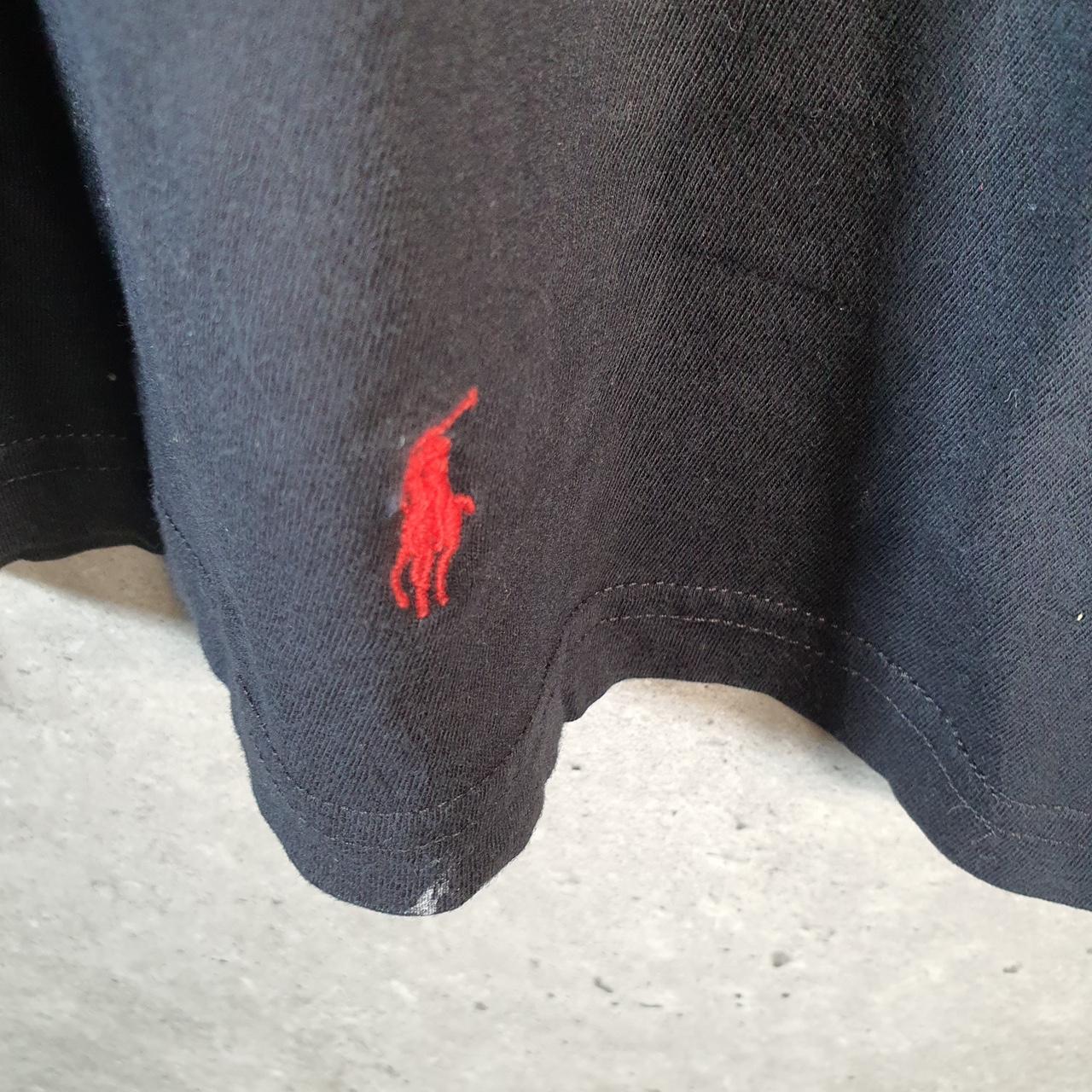 Vintage Ralph Lauren Polo T Shirt Men’s Large Black Classic Fit Pony