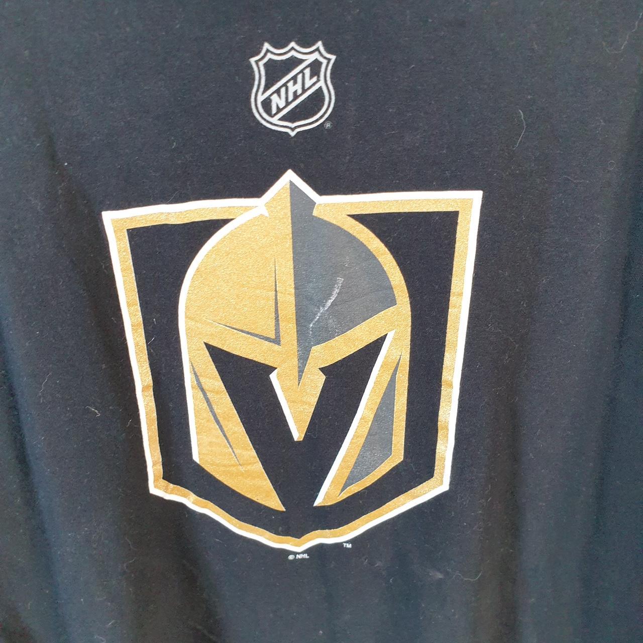 Vintage Adidas Go To Tee NHL Las Vegas Golden Knights T Shirt Men’s Large Black