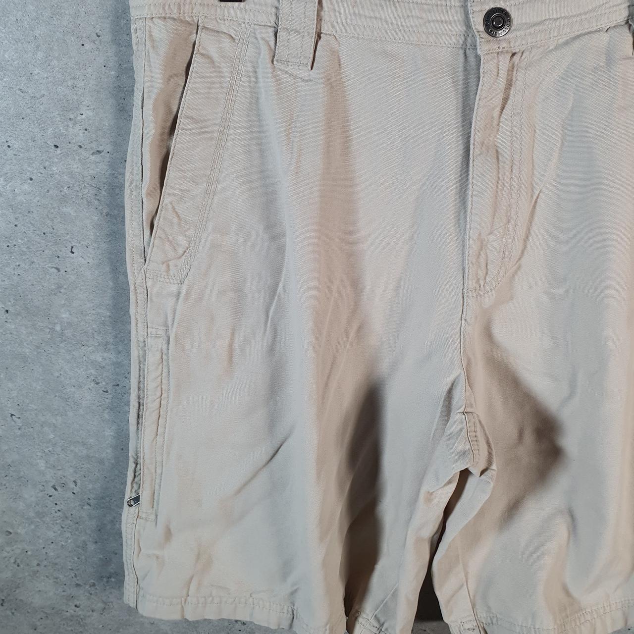 Vintage Columbia Carpenter Shorts Jorts Cargo Men’s W36 Brown Athletic Hiking Baggy A4244