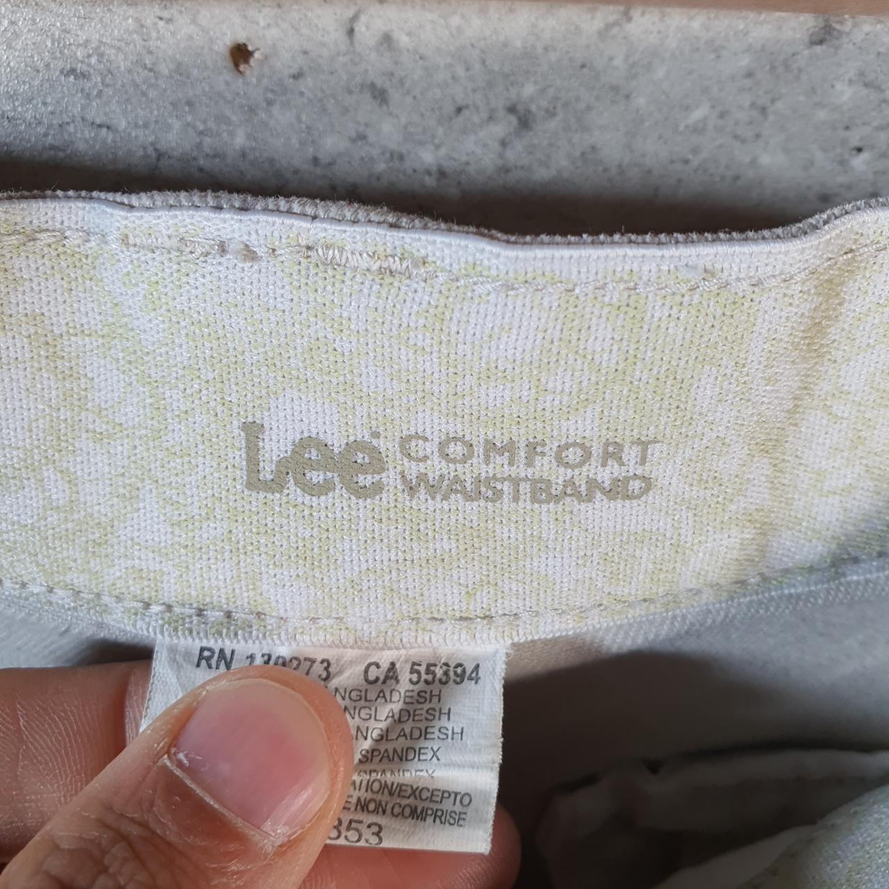 Vintage Lee Baggy Shorts Jorts Cargo Womens W32 Beige Relaxed Cargo