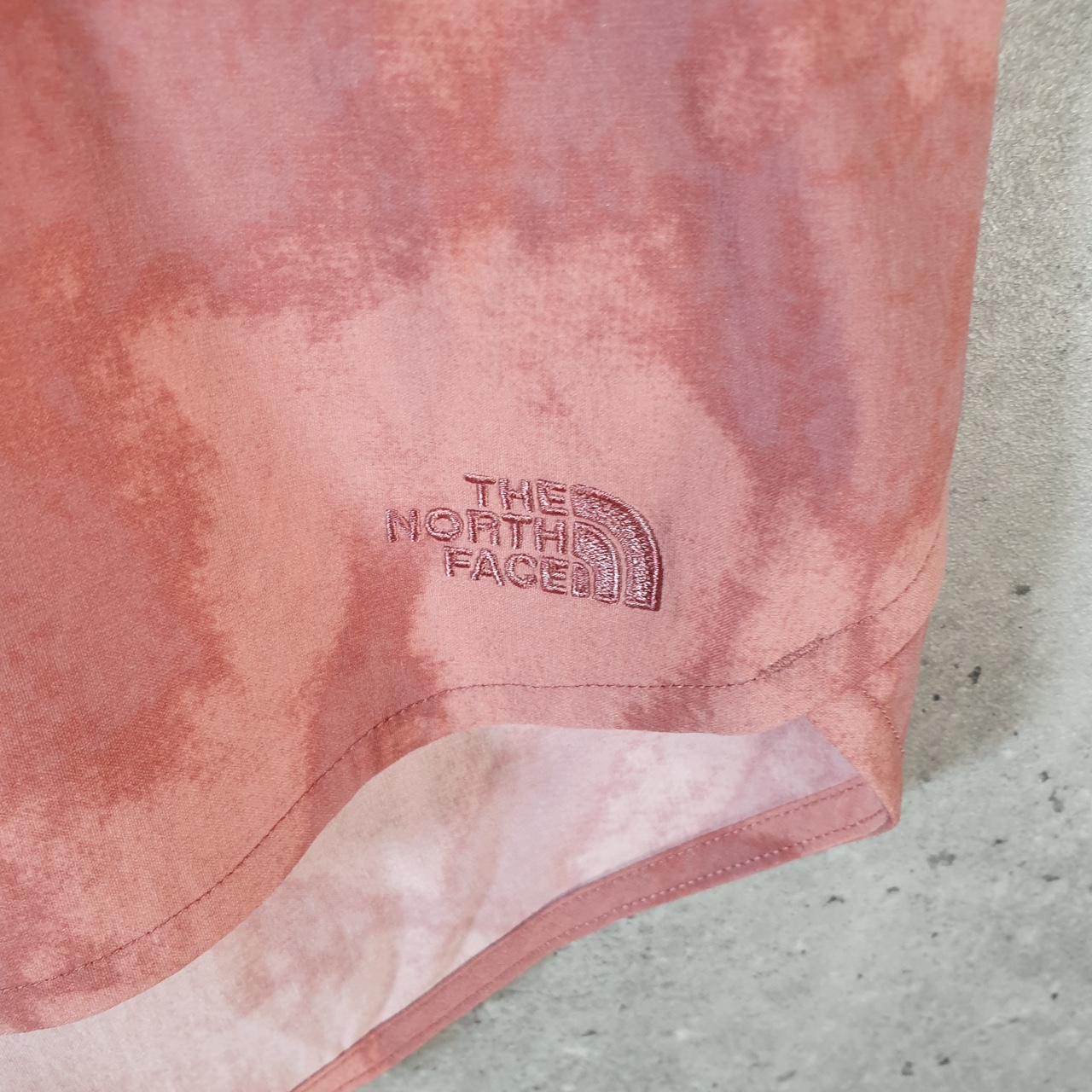 Vintage The North Face TNF Shorts Jorts Chino Cargo Womens Large Pink Baggy Cotton