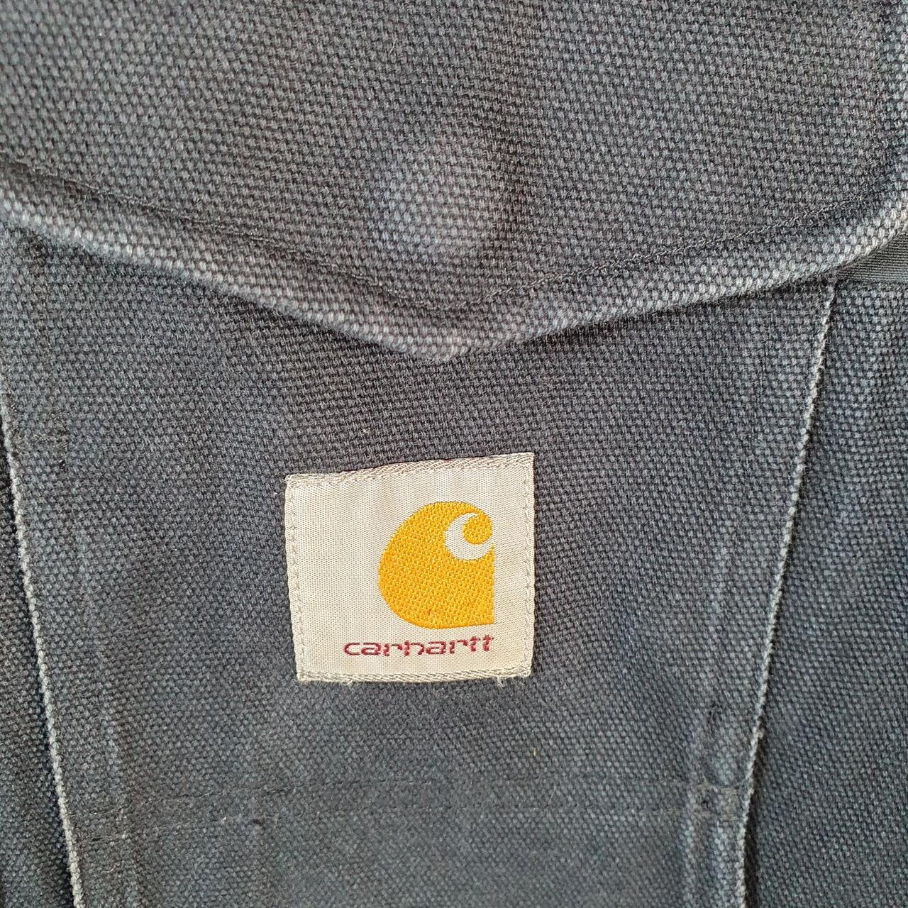 Vintage Carhartt Howard Jacket Seam Sealed Men’s Medium Marlin Jet Waterproof Big Fish Vintage