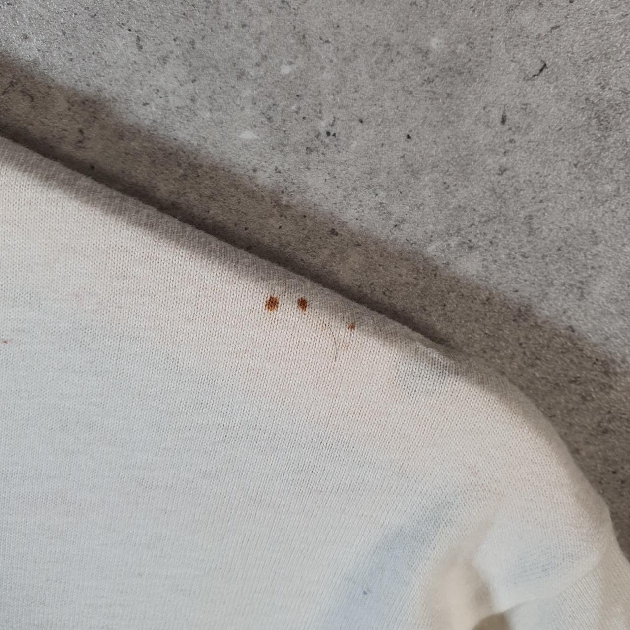 Vintage Fruit of the Loom Uncle Julios 90s USA Single Stitch T Shirt Men’s Medium White