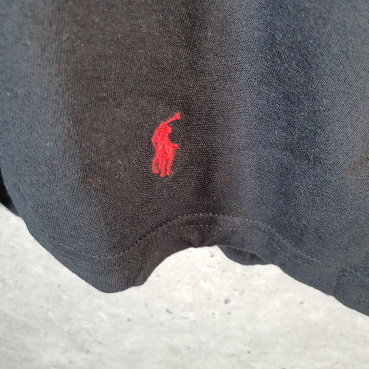 Vintage Ralph Lauren Polo T Shirt Men’s Large Black Classic Fit Pony