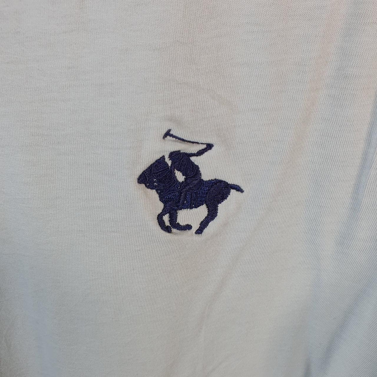 Vintage Marco Donateli Embroidered Logo T Shirt Mens Medium White Athletic Casual