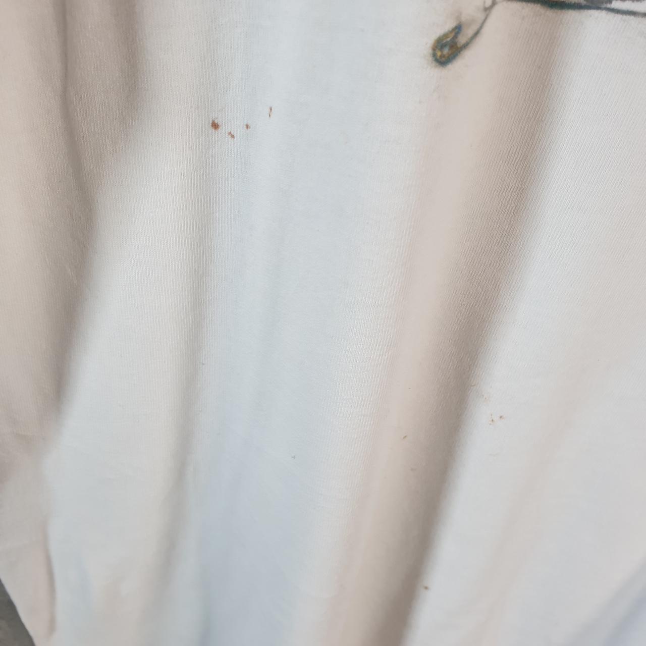 Vintage Adidas Equipment Friendship Run 90s USA Single Stitch T Shirt Men’s Large White