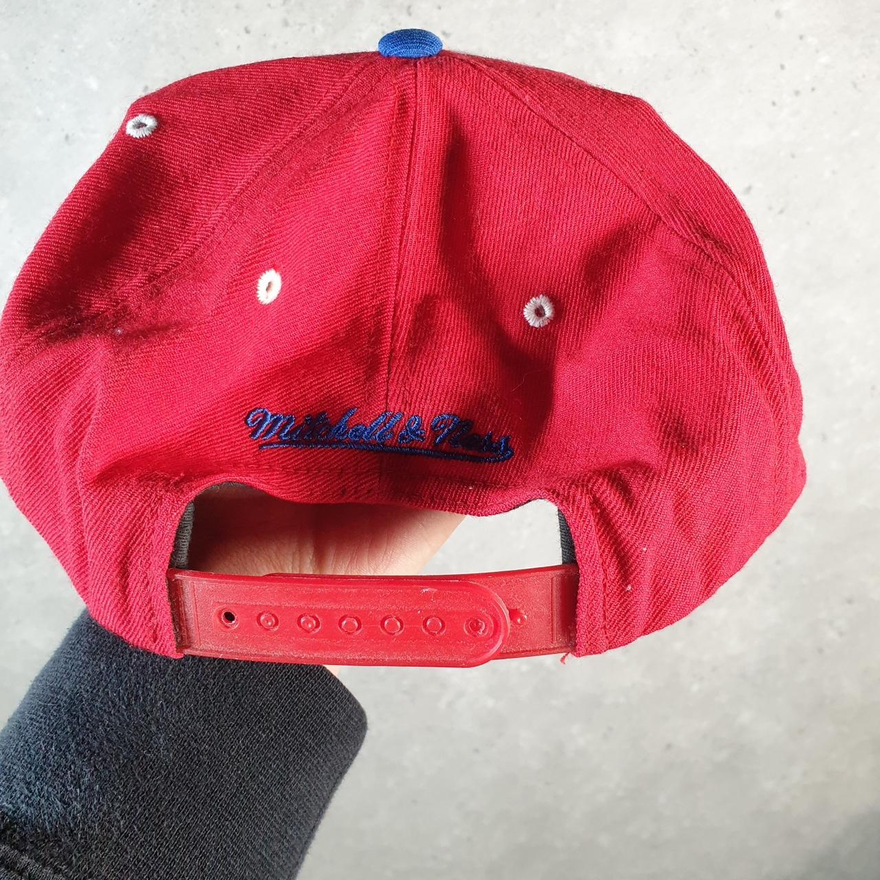 Vintage NFL Mitchell & Ness New England Patriots Cap Men’s USA Spellout Athletic C8520