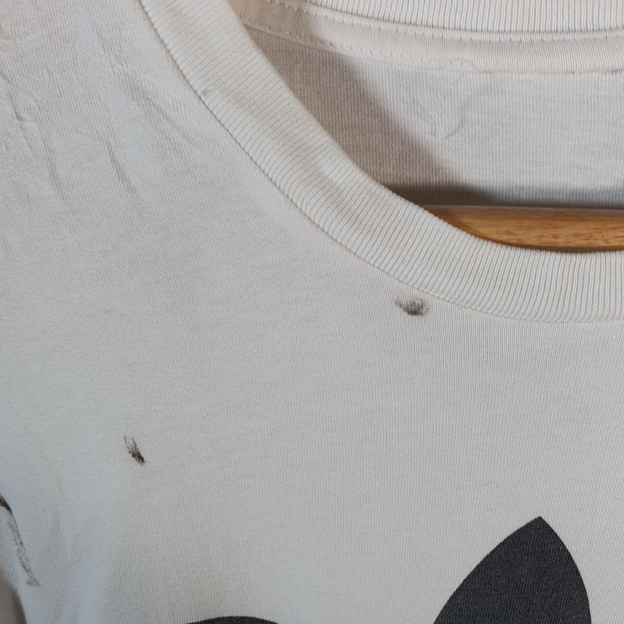 Vintage Adidas Spellout T Shirt Men’s Small White Sportswear Spellout Logo Athletic