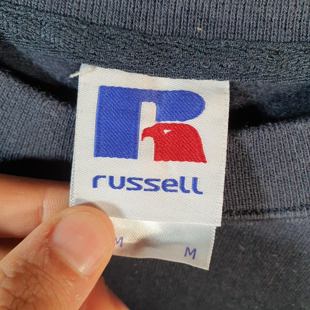 Vintage Russell Athletic St Peter’s Farndon USA Sweatshirt Men’s Medium Black Pullover