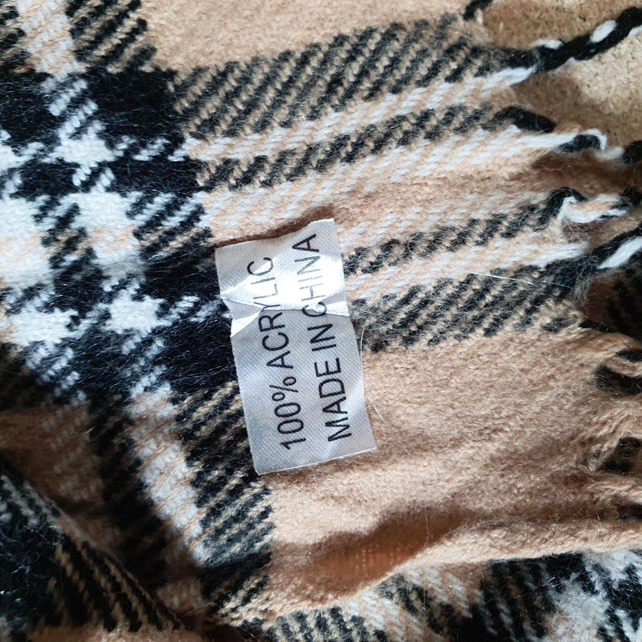 Tartan Nova Check Checkered Scarf