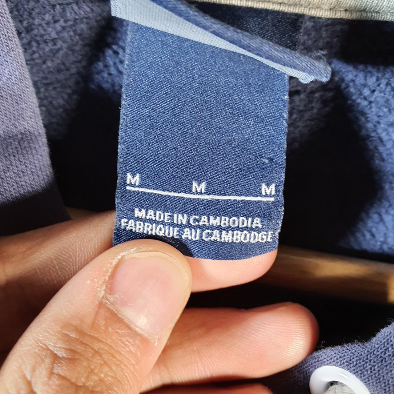 Vintage Nike Club Hoodie Men’s Medium Navy Blue Swoosh Y2K Pullover Logo