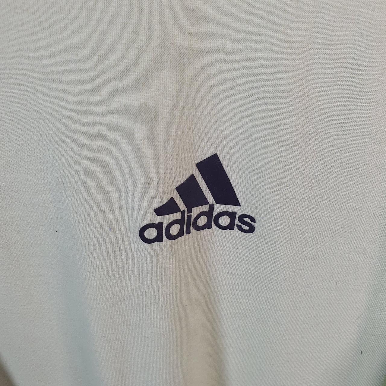 Vintage Adidas Aeroready T Shirt Men’s Large Green Three Stripes Logo Athletic