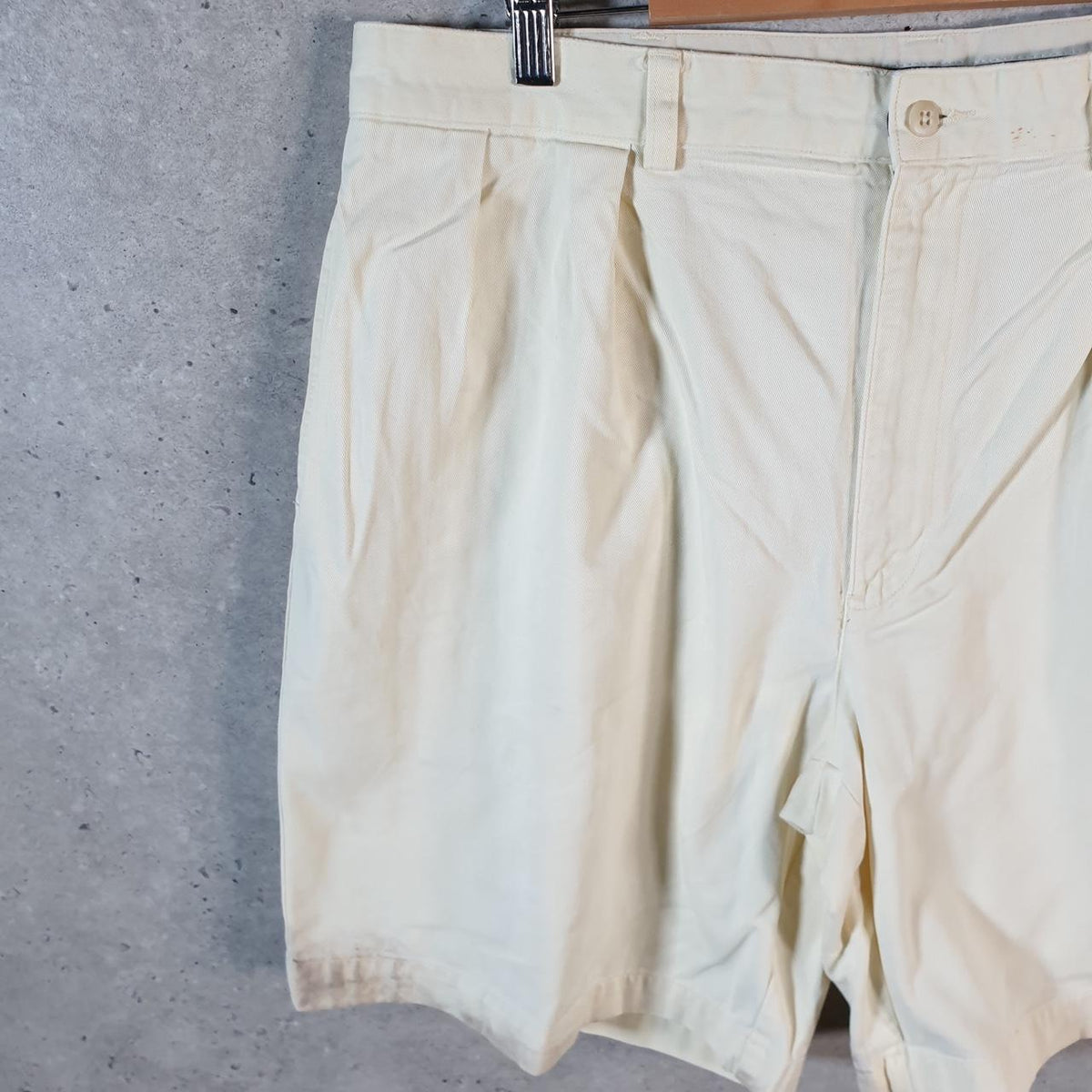 Vintage Ralph Lauren Polo Shorts Jorts Chino Cargo Men’s W36 Brown Baggy Cotton A4371