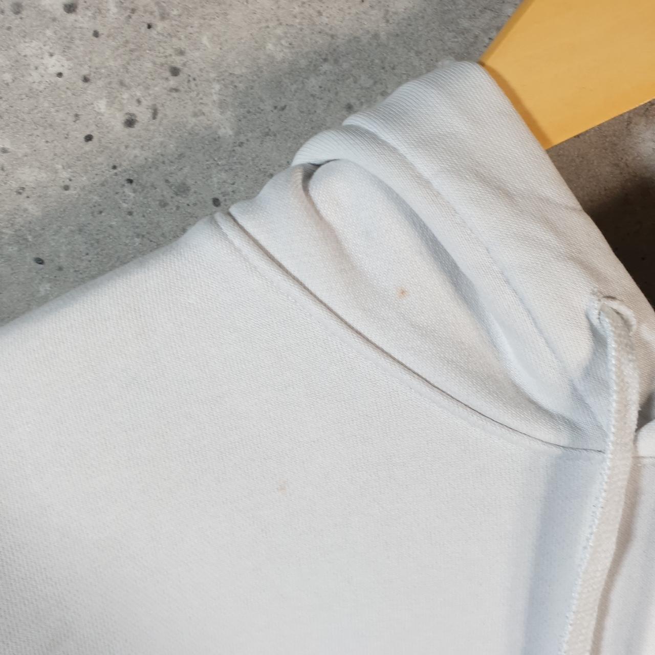 Vintage Nike Club Embroidered Hoodie Men’s Small White Swoosh Y2K Pullover