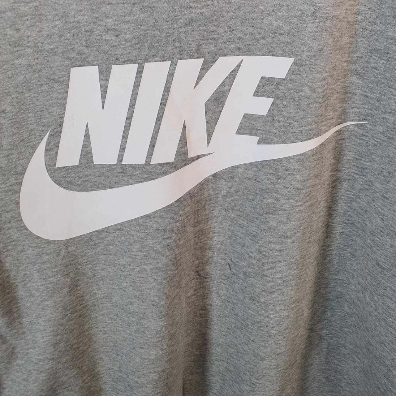 Vintage Nike Club Sweatshirt Men’s Large Grey Swoosh Y2K Pullover Logo